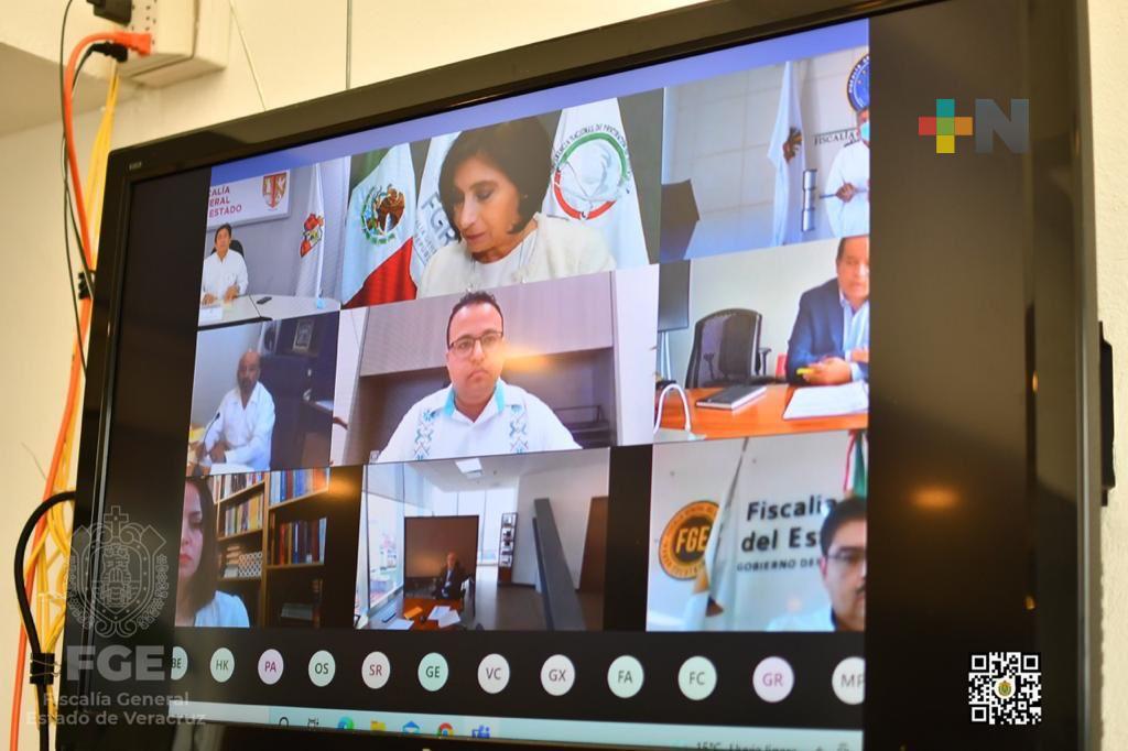 Reconocen desempeño de Fiscalía de Veracruz en Región Sur-Sureste