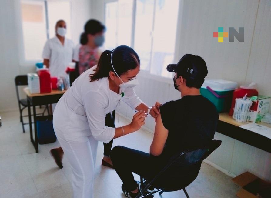 Inició vacunación contra Covid en menores con comorbilidades en Poza Rica, Veracruz, Minatitlán y Nanchital