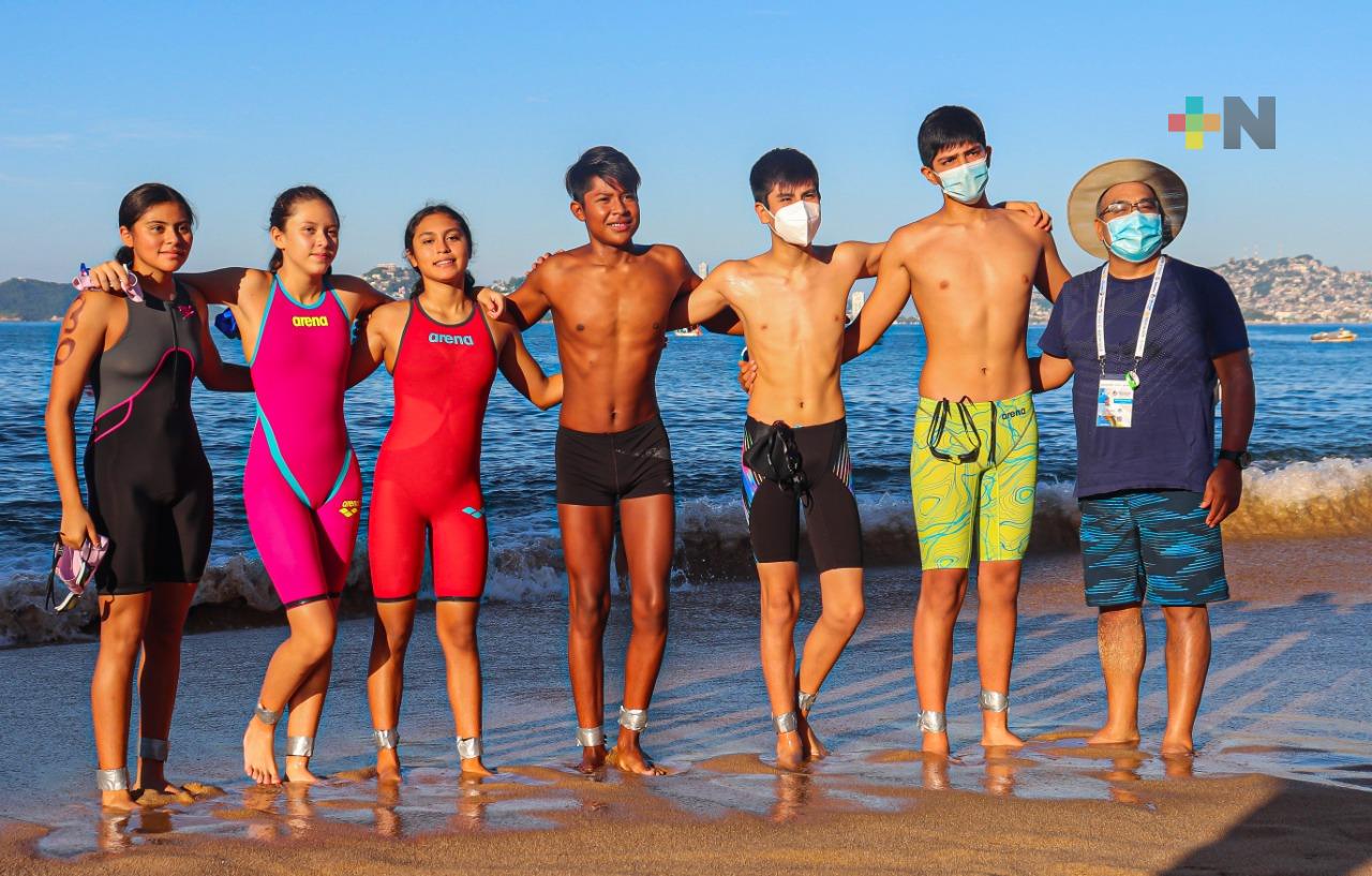 Tercer lugar para Veracruz en Aguas Abiertas del Festival «Mar y Playa»