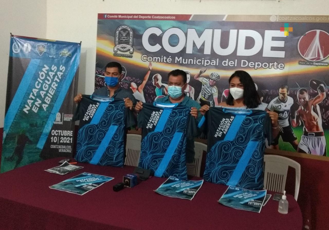Próximo 10 de octubre evento de Aguas Abiertas en Coatza