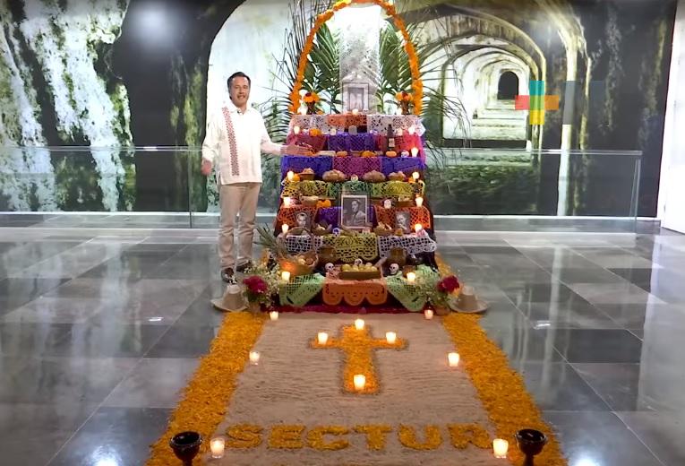 Gobernador invita a la población a disfrutar actividades y altares de Día de Muertos