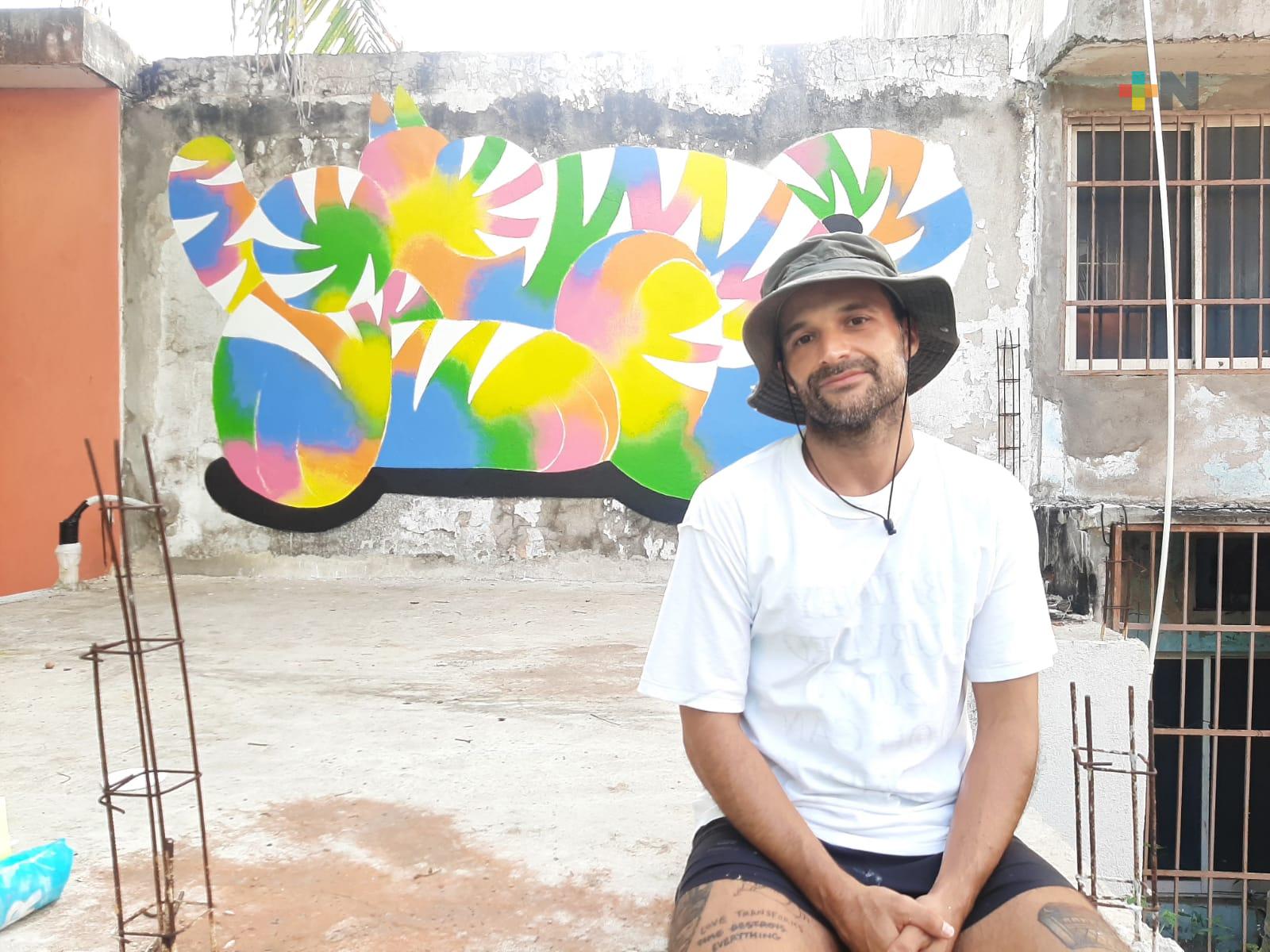 Art Distric Boca del Río llena de colores el fraccionamiento El Morro