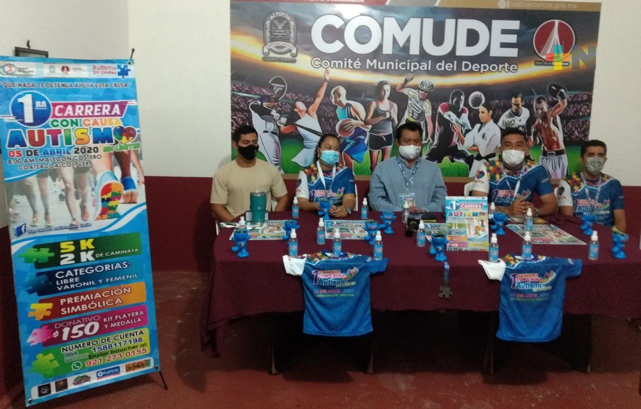 En noviembre, 1a Carrera Autismo Sin Límites