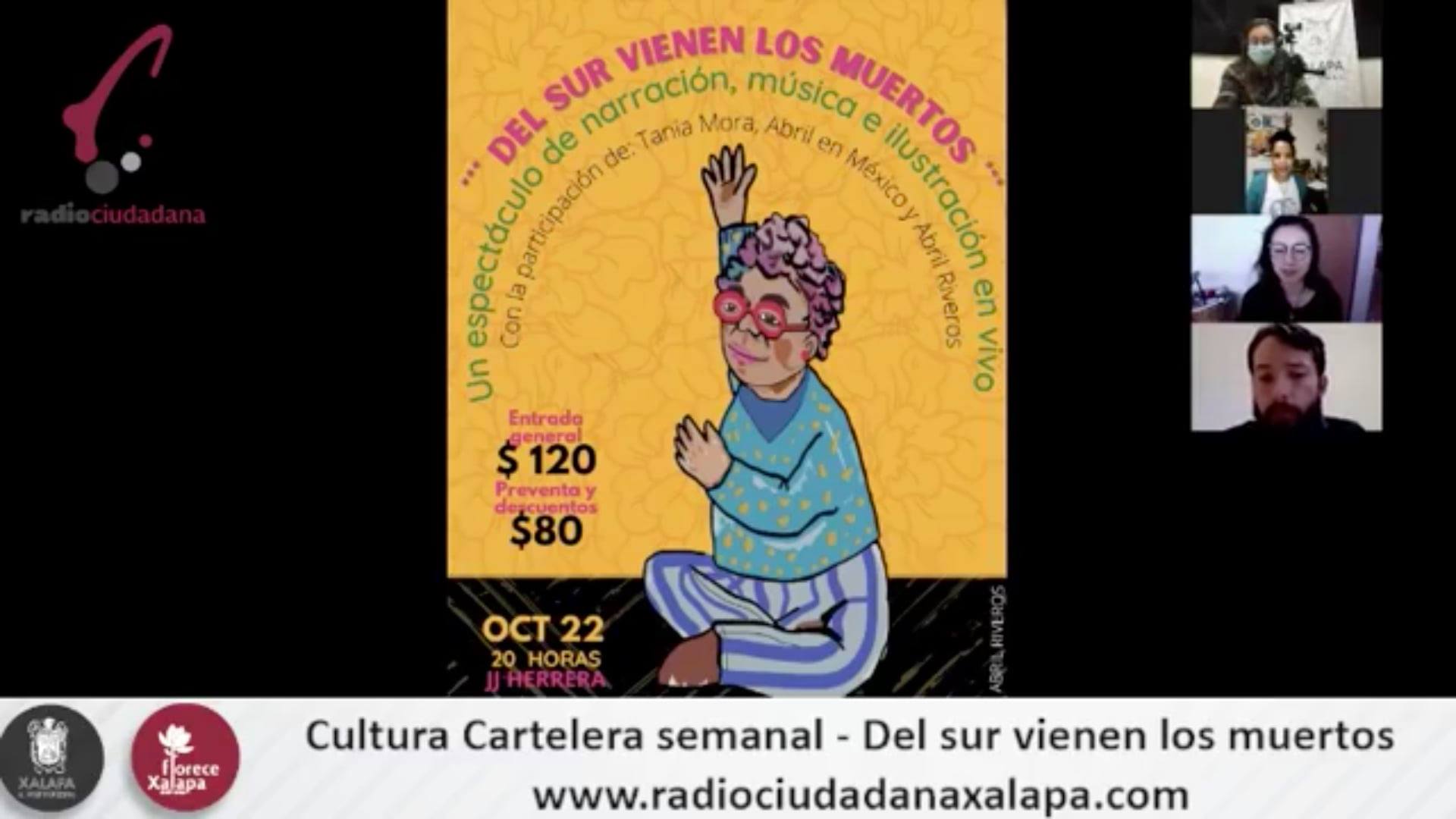 Xalapa anuncia cartelera cultural dedicada al Día de Muertos