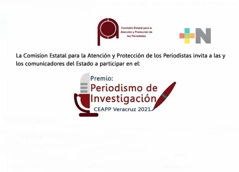 Continúa abierta  convocatoria al «Premio Periodismo de Investigación CEAPP Veracruz 2021