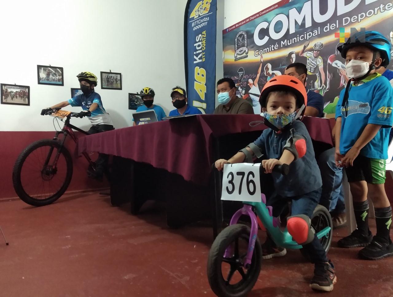 En Coatza, presentan Centro de Formación de Ciclismo