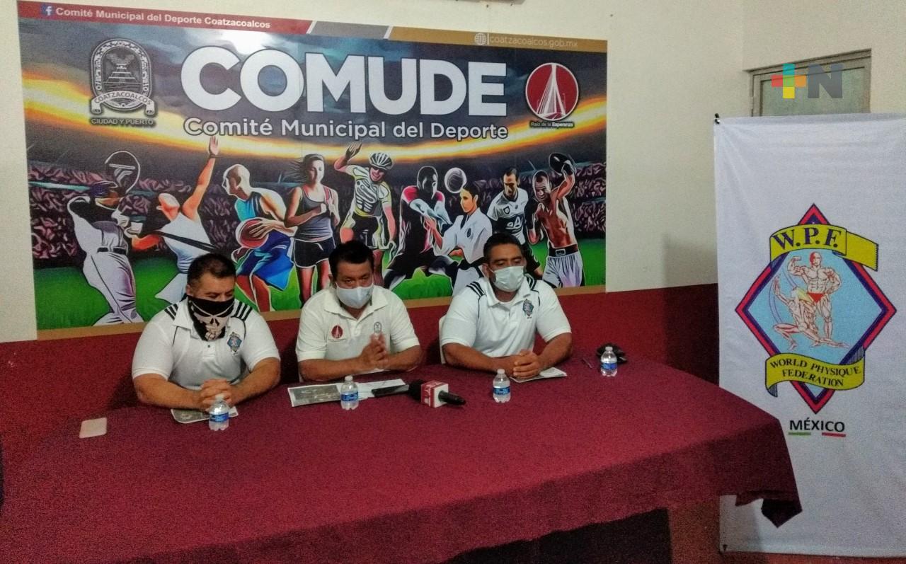 World Physique Federation México se presentó en Coatzacoalcos