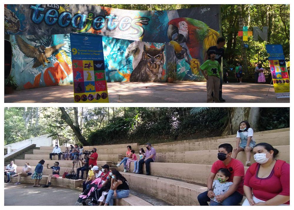 Se realiza Festival Internacional Cuentos y Flores en Xalapa