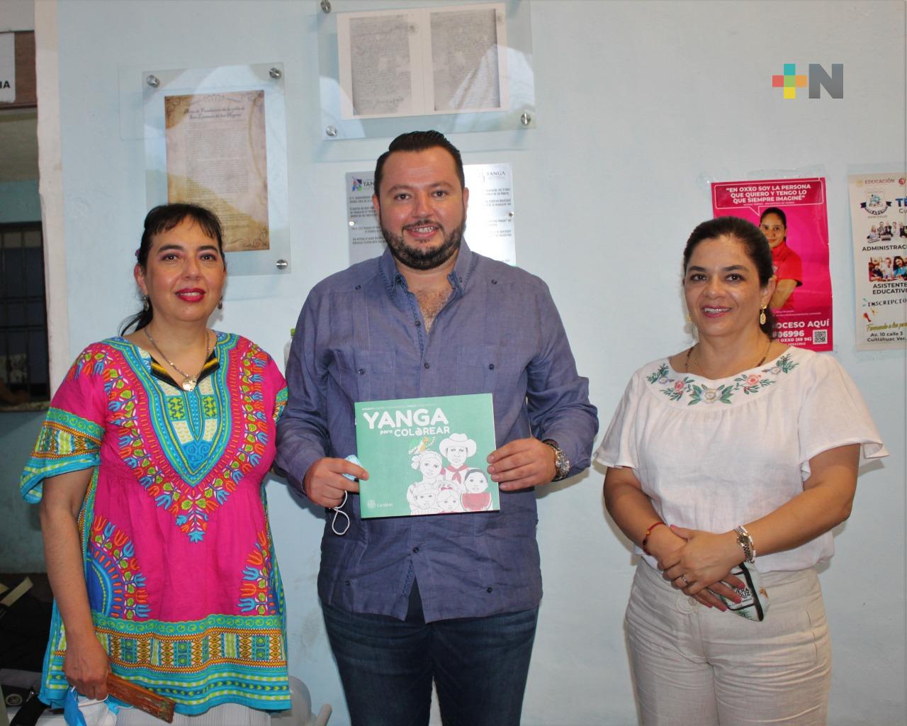 Presentaron «Yanga» libro infantil para colorear en marco de Festival Afrocaribeño