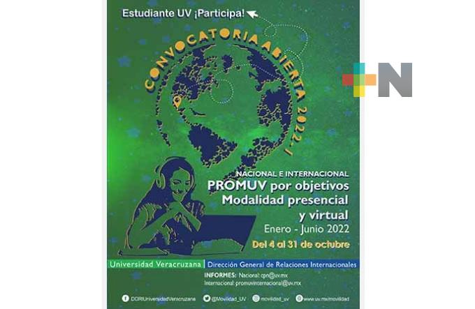 UV convoca a participar en Programa de movilidad por objetivos
