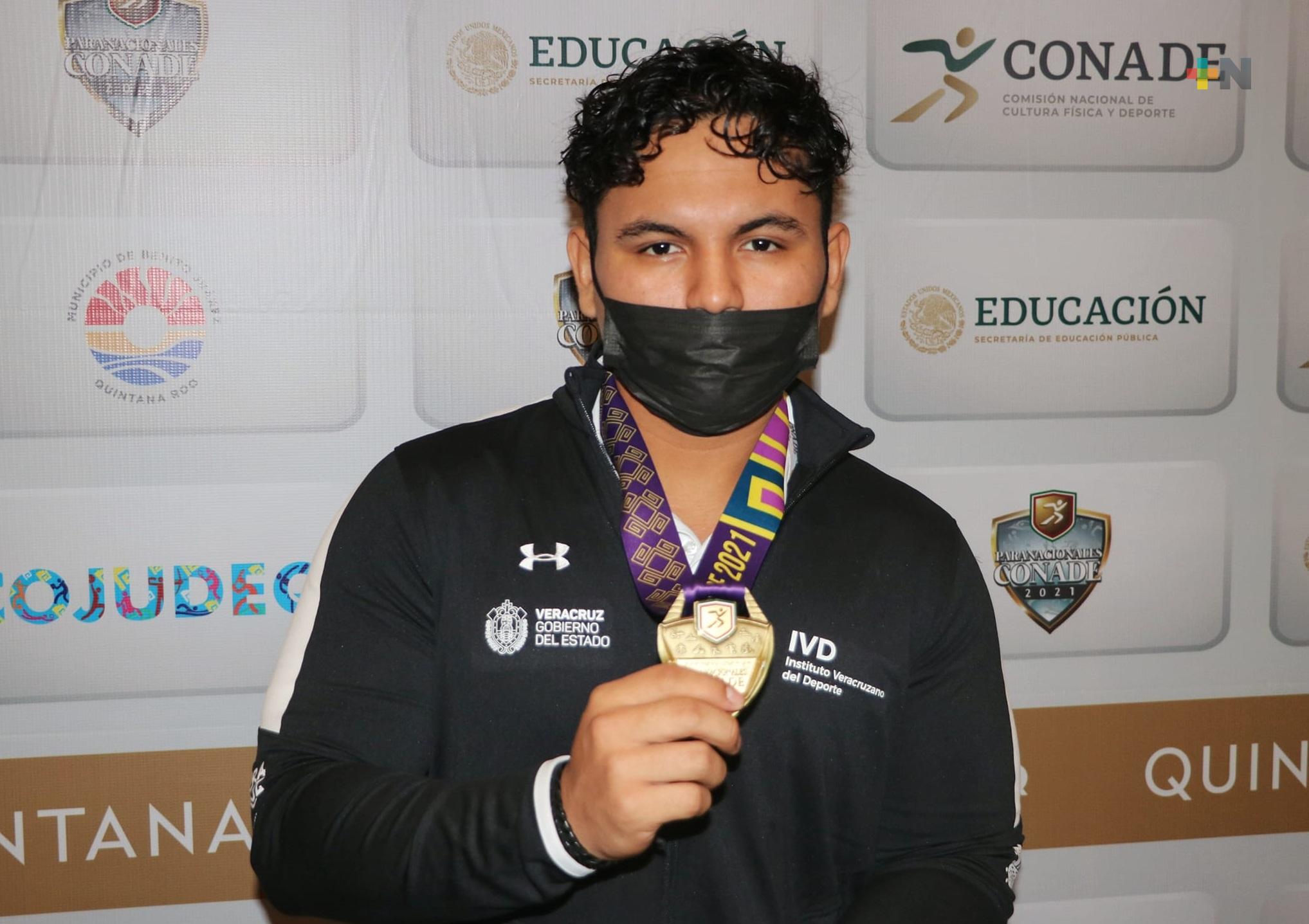 Oro para Veracruz en Powerlifting en Para- Nacionales CONADE