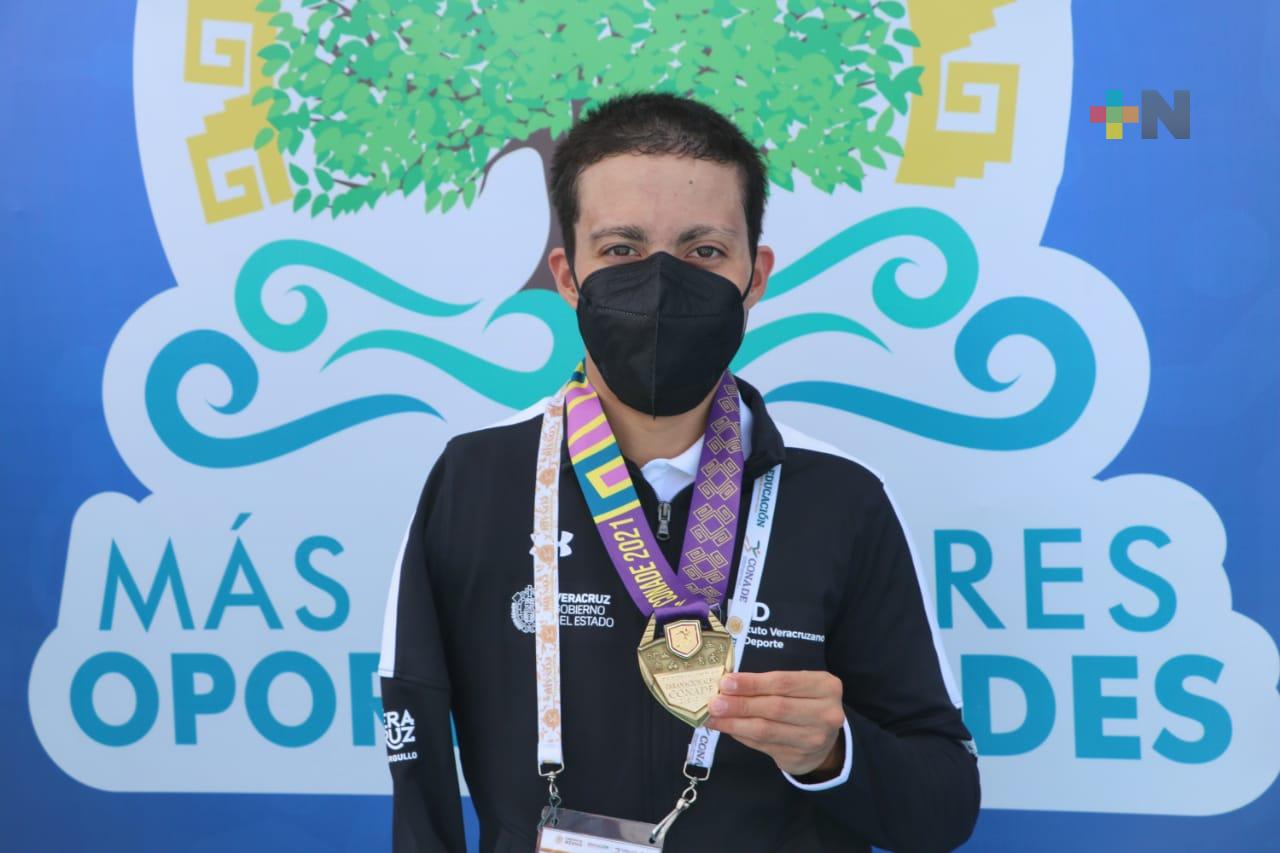 Jornada dorada para Veracruz en Para-Natación CONADE 2021