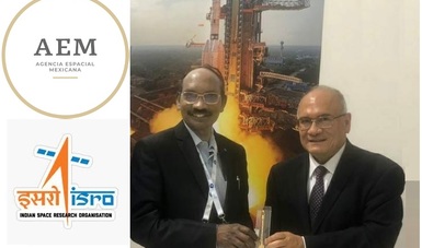 Anuncian nueva era de Cooperación Espacial México e India