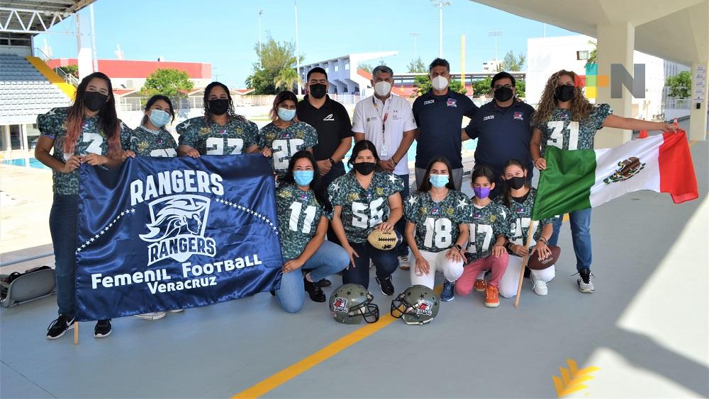 IVD abandera a las Rangers de Futbol Americano Femenil