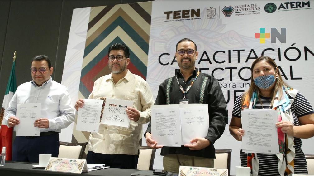 El TEPJF y la ATERM firman convenio de colaboración para impulsar la justicia digital