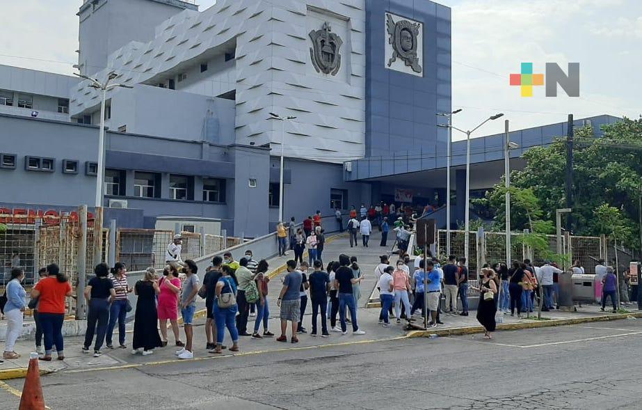 Continúa vacunación a menores con alguna comorbilidad en Veracruz puerto