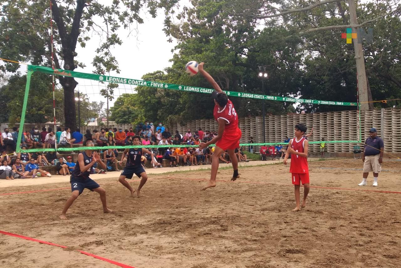 Concluye Festival Infantil y Juvenil de Voleibol de Playa