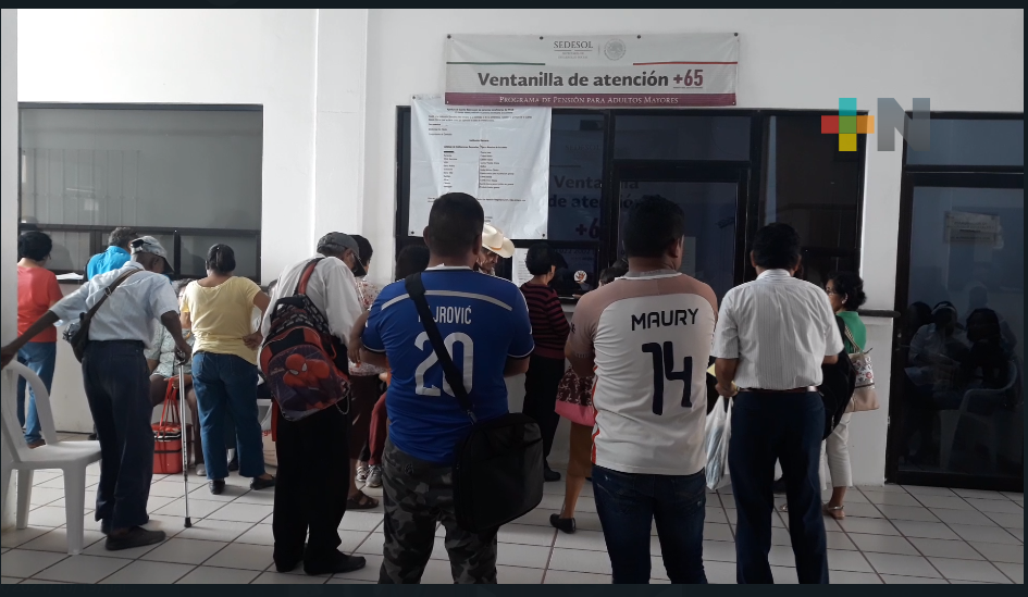 Reanuda registro al programa 65 y más en Tuxpan