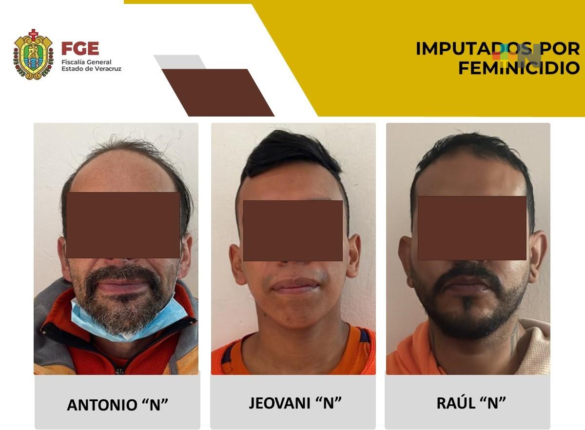 Procede FGE contra tres probables feminicidas