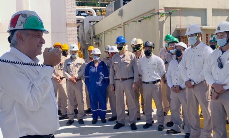 “Vamos hacia la autosuficiencia energética», afirma AMLO en visita a  Tamaulipas
