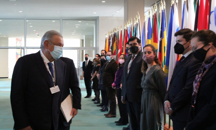 AMLO propone a la ONU aplicar Plan Mundial de Fraternidad y Bienestar para revertir pobreza global