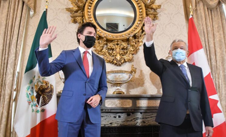 México y Canadá reafirman lazos de cooperación en reunión bilateral; son pueblos hermanos: AMLO