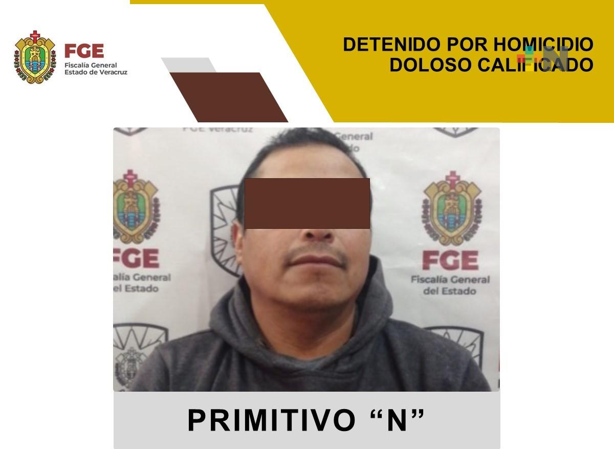 Lo detienen en la zona centro por homicidio doloso calificado