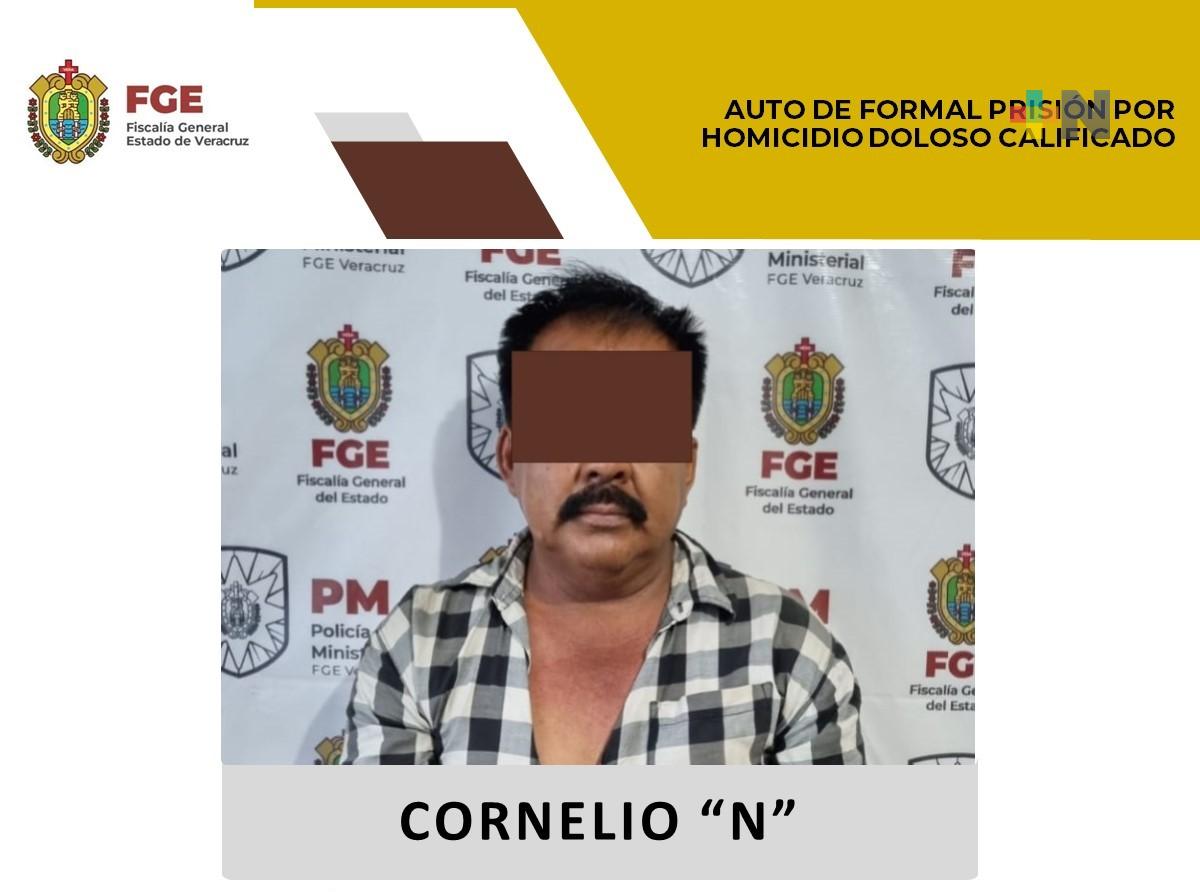 Dictan auto de formal prisión en contra de presunto homicida