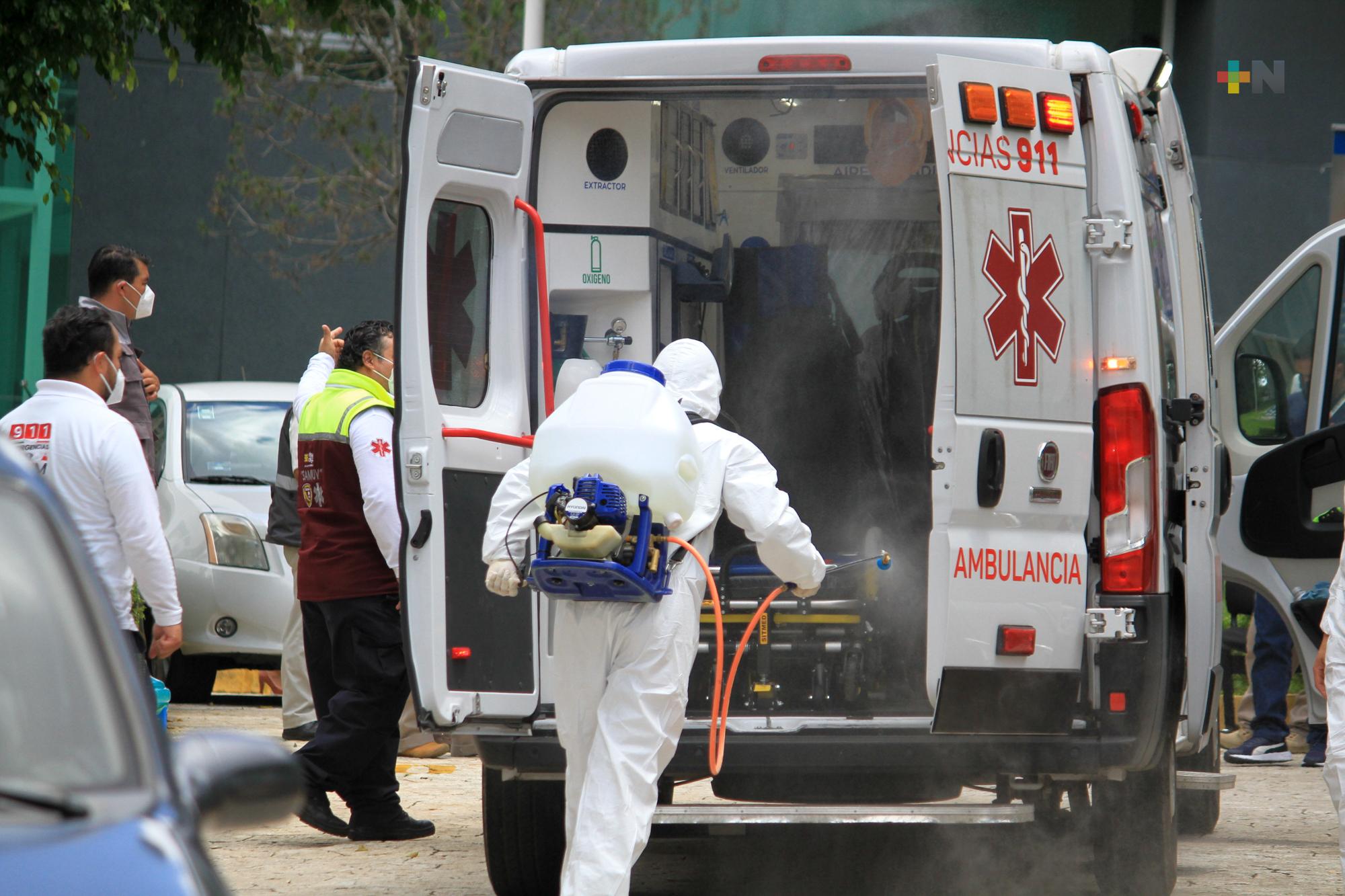 Reportan 115 nuevos casos de Covid-19 en Veracruz