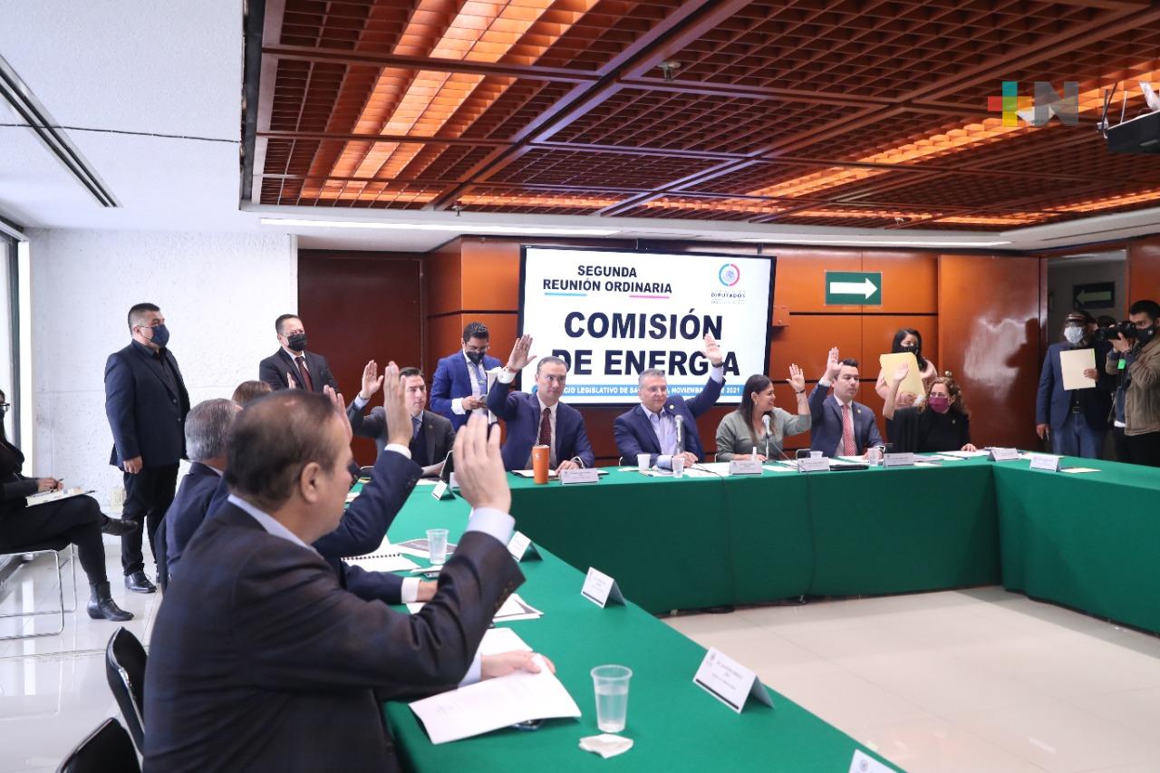 Comisión de Energía presentará un acuerdo marco para analizar la reforma eléctrica