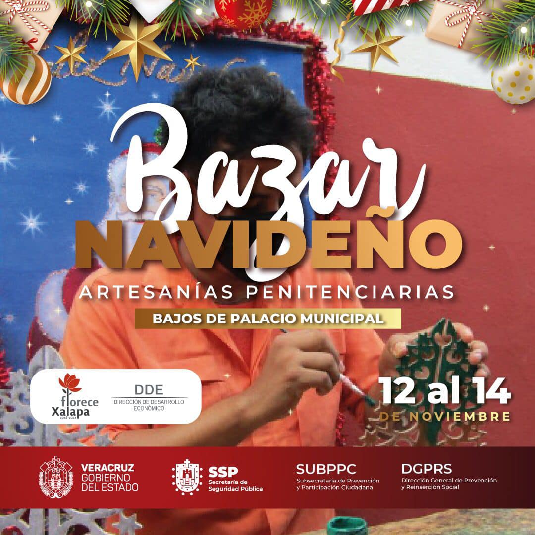 SSP instalará Bazar navideño en Xalapa y Boca del Río