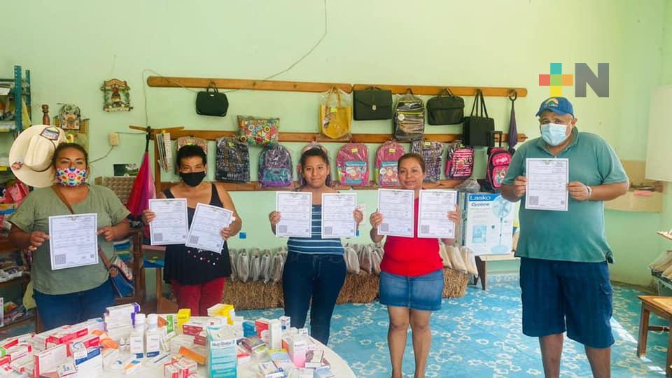 Brigadas Itinerantes del Registro Civil apoyan a familias afectadas por Grace, al norte del estado