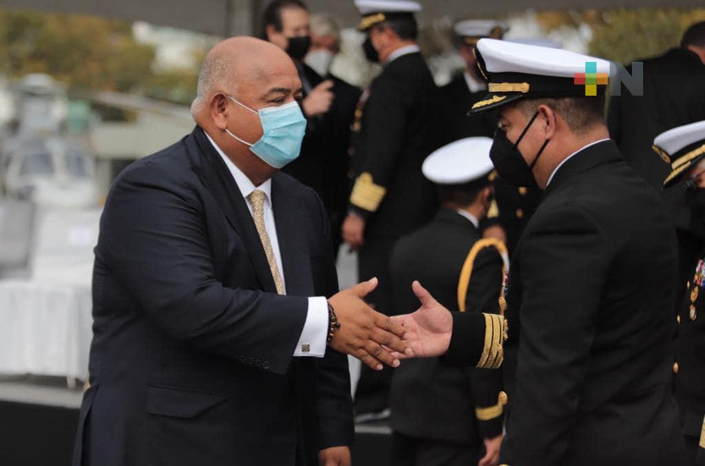 Asistió secretario de Gobierno a ceremonia conmemorativa del Día de la Marina Armada de México