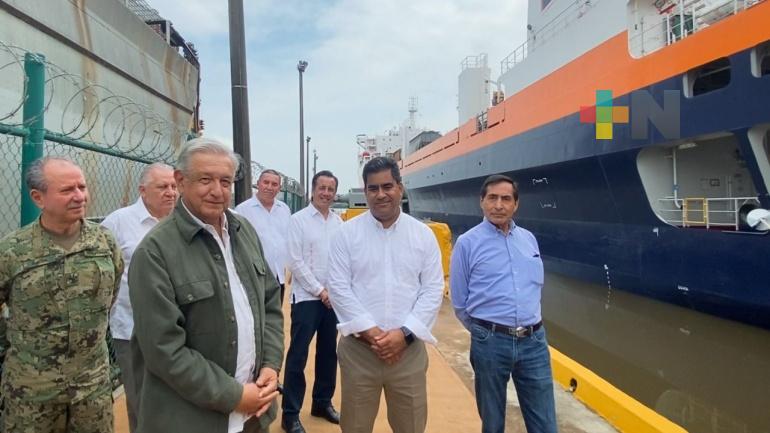 Presidente constató avances de obras del Corredor del Istmo