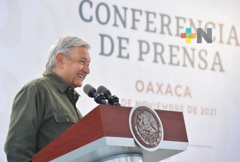 Avanzan proyectos estratégicos en Oaxaca, destaca presidente López Obrador