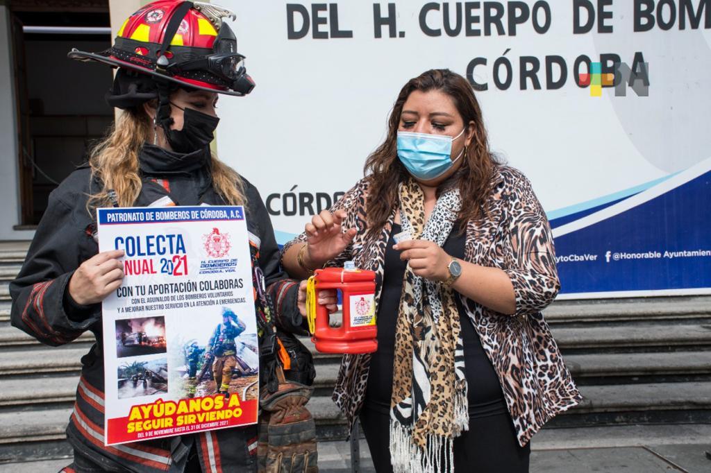 Inició colecta anual de Bomberos de Córdoba