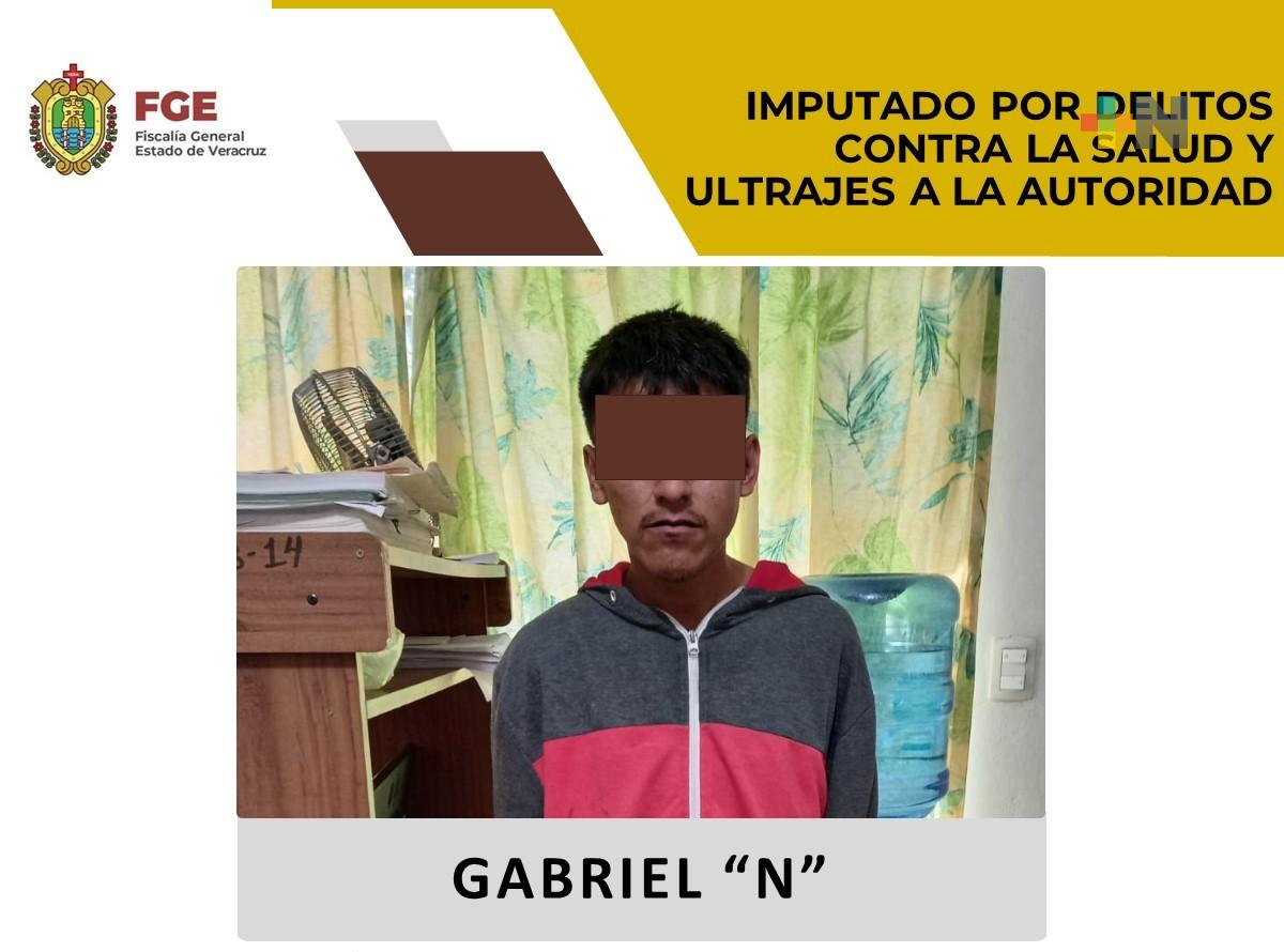 Por delito contra la salud y ultrajes a la autoridad procede imputación en la zona norte