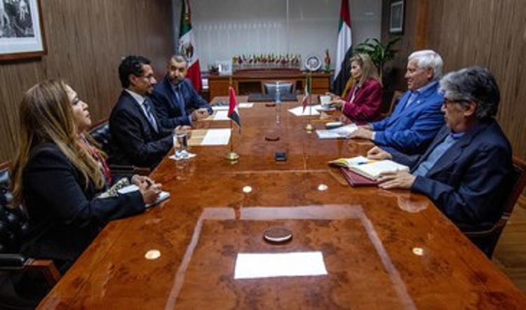 Acuerdan México y Emiratos Árabes Unidos impulsar intercambio comercial agropecuario y tecnológico