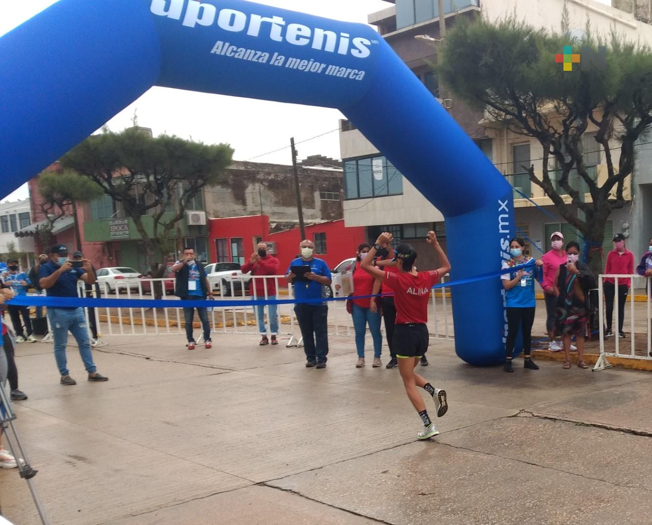Alina Gutiérrez ganó la carrera «Autismo Sin Límites»