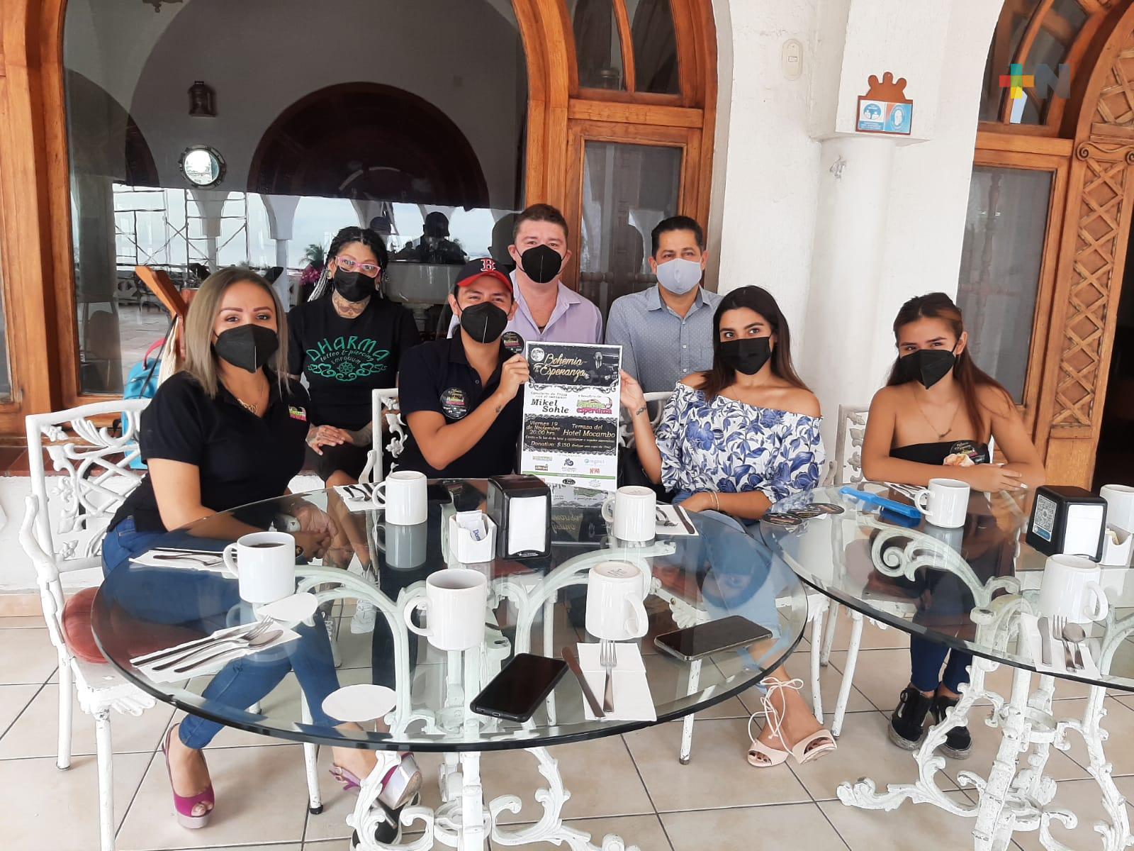 Con «Bohemia por la esperanza» buscan recaudar fondos para elaborar gorritos oncológicos