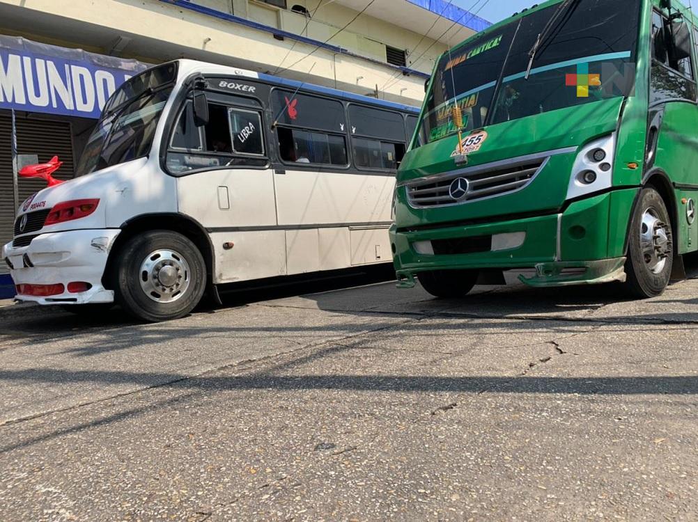 Buscan retomar rutas urbanas abandonadas por pandemia en Coatzacoalcos