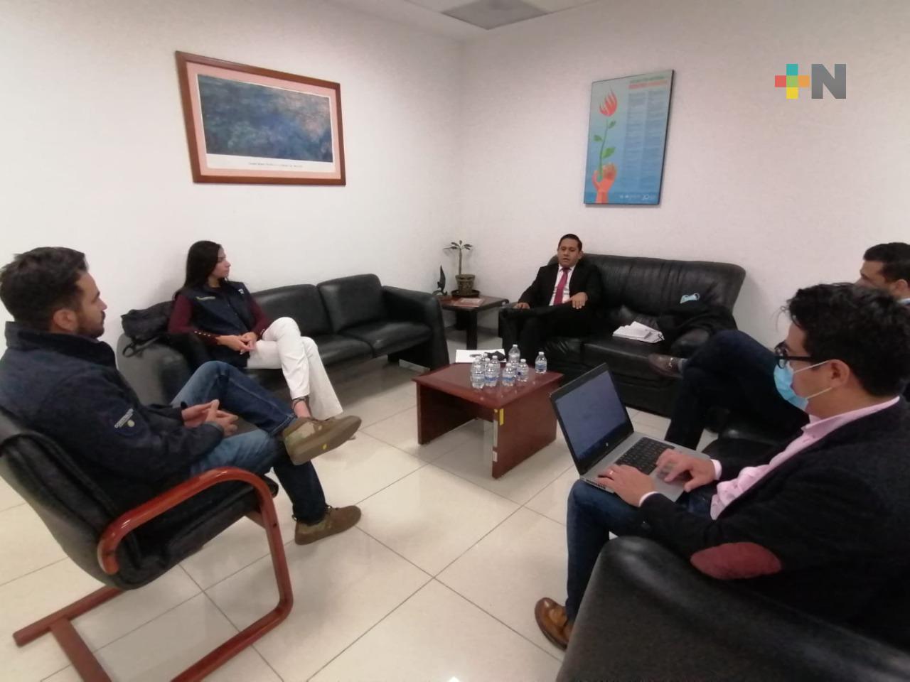Se reúne CEAPP de Veracruz con Oficina del Alto Comisionado de la ONU para DH