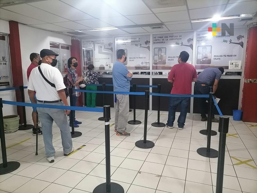 CMAS Coatzacoalcos exhorta a usuarios a poner al corriente sus pagos