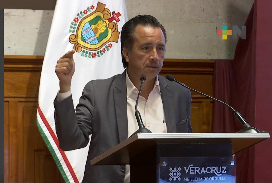 Veracruz está listo para detectar cualquier variante del Covid-19: Cuitláhuac García