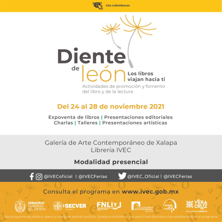 El IVEC conmemora el mes del libro y la lectura con la segunda edición de Diente de león