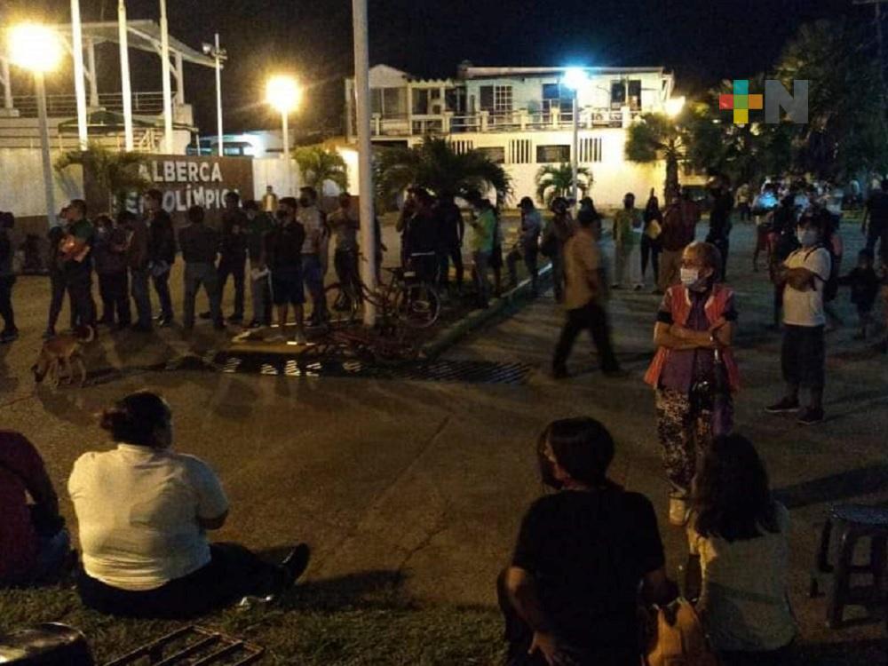 En Coatzacoalcos vacunación contra Covid se extendió hasta cerca de la medianoche