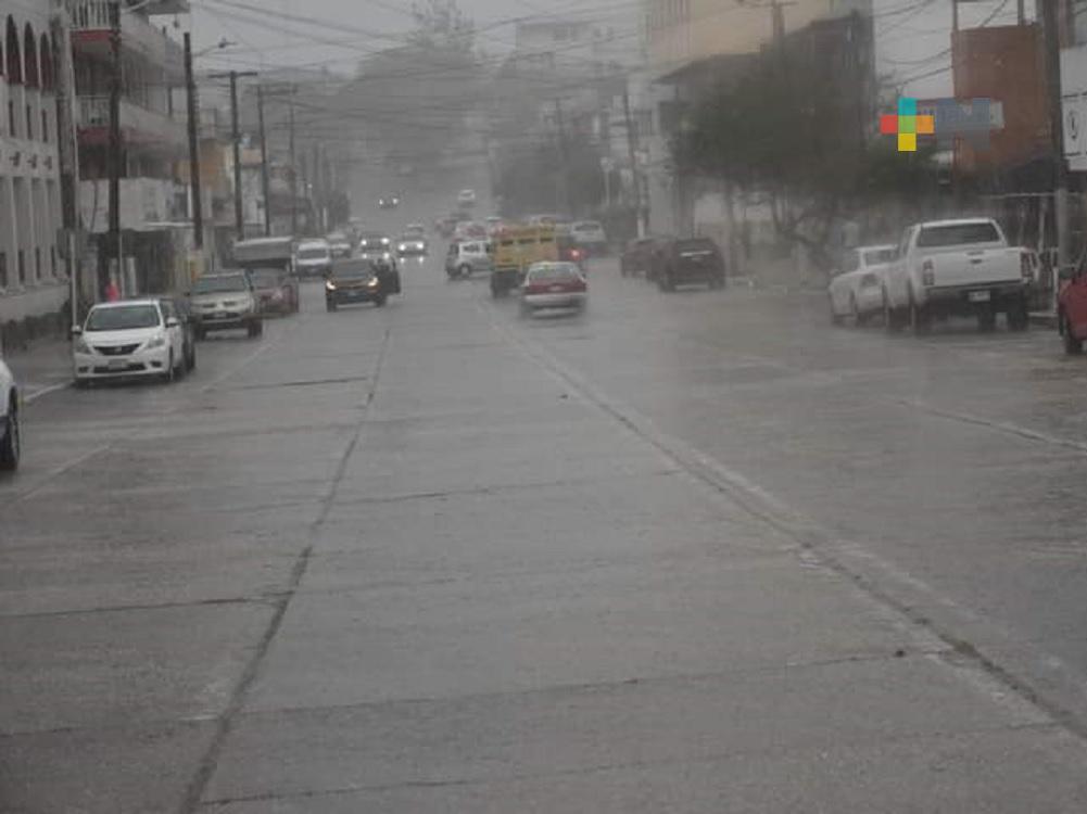 Descenso de temperatura, lluvias y Norte en la entidad veracruzana