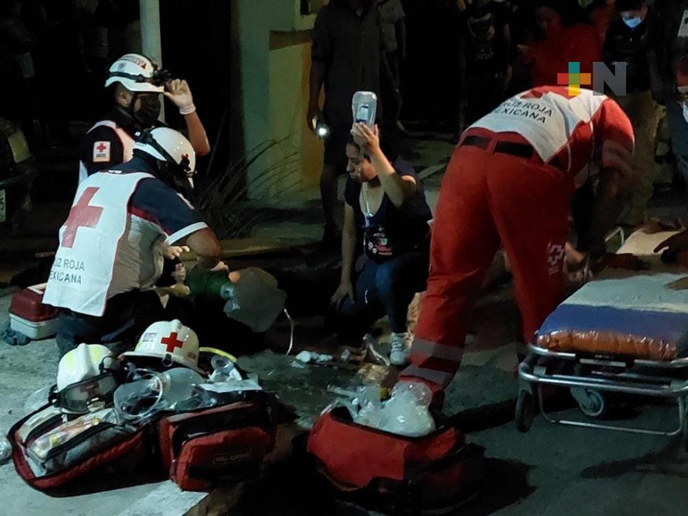 Fallece menor por fuerte descarga eléctrica en municipio de Veracruz