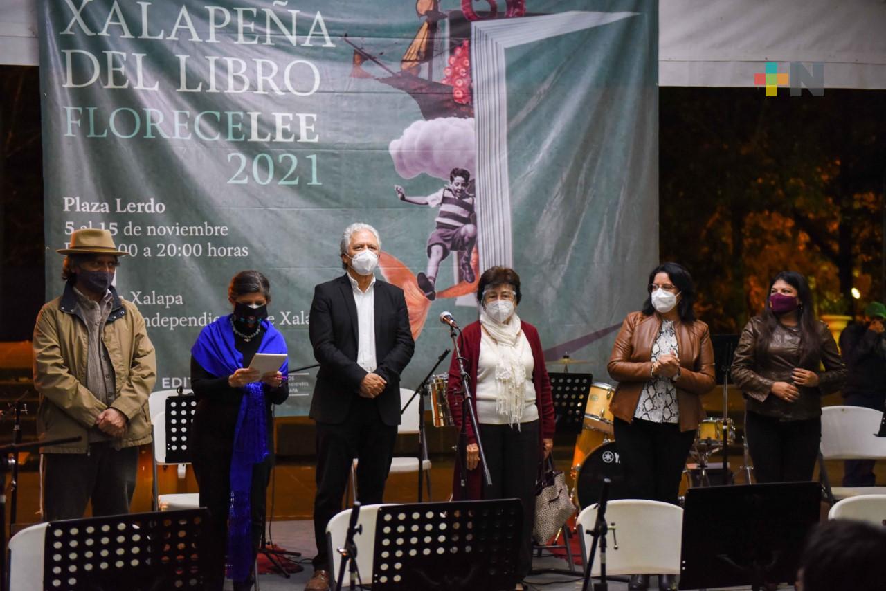Concluye Feria Xalapeña del Libro FloreceLee 2021