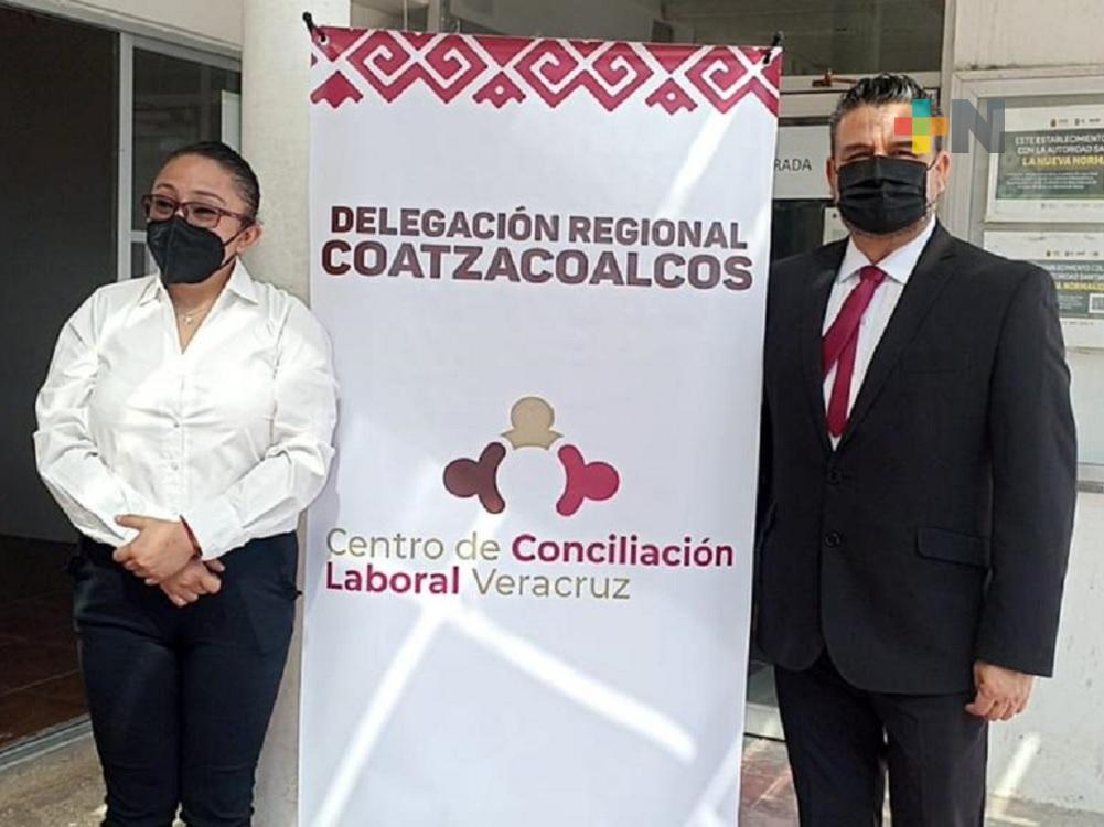 Inicia operaciones Delegación Regional en Coatzacoalcos del Centro de Conciliación Laboral
